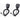 Icom HM-152 hand microphone, two black hand microphones, one plain and one with a keypad, with coiled leads