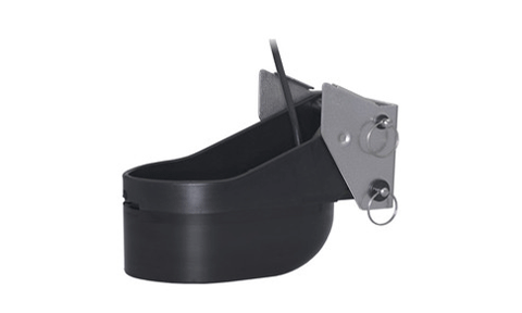 Garmin Airmar TM185M 010-12810-20 transducer, black body with stainless bracket and cable