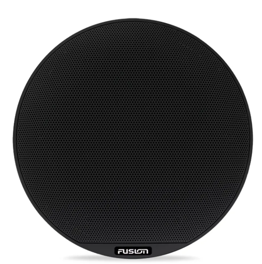 Fusion Signature Series 010-12717-30 10in classic grille only in black, front view of fine mesh round cover
