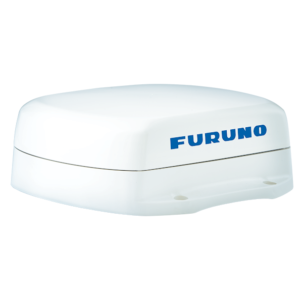 Furuno SCX-20 satellite compass NMEA 2000, IMD031520AA, white domed housing printed FURUNO in blue, on black