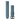 Garmin 010-12863-03 QuickFit 22 watch bands in lakeside blue silicone with black buckle, strap pair