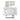 Garmin 010-12832-61 quick release plate system in white: white plate with steel pins, bolts, nuts and washers