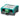 Mastervolt MasterBus Modbus Interface 77030800, grey and teal module with two RJ45 ports and green screw terminal