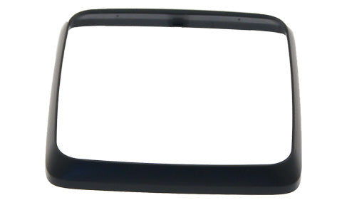 Raymarine R70368 black bezel for rounded instruments i50, i60 and i70, empty square black frame, front view
