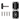 Garmin LiveScope XR 010-13248-02 zero degree pole mount: clamp halves, thumb bolt and four screws