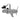 Lowrance 000-15772-001 ActiveTarget trolling motor scout mount kit, black clamp holding a sensor on a grey motor head