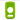 Garmin Edge 800/810 010-10644-06 green silicone case, front view with screen opening and button cut-out