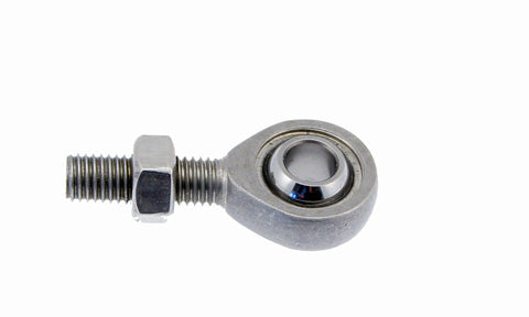Raymarine K067 M12 rod end rose joint, steel rod end with a threaded stud, a hex nut and a ball eye