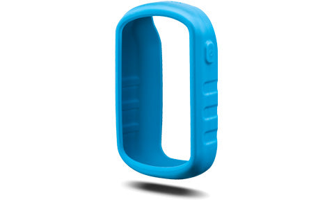 Garmin 010-12178-00 blue silicone case, ribbed protective case for a handheld Garmin
