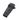 Icom MB-103 belt clip, black plastic belt clip printed with the Icom logo, large view on white
