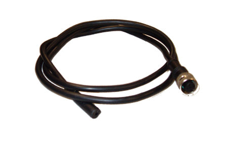 B&G Lowrance Simrad 24006199 SimNet to micro-C female 1 m, coiled black cable with a round plug at one end