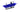 Lowrance Simrad stainless steel StructureScan HD thru-hull transducer 000-11459-001 in blue fairing, side view