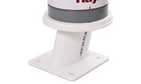Seaview 5 inch Aft-Leaning Camera Mount for FLIR M-Series / Raymarine T-Series (7 x 7 inch Base)