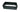 Simrad NF80/FU80/QS80 bulkhead mounting kit 000-10589-001, black rectangular spacer frame with screw holes