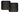 Fusion 010-12936-01 shallow mount speaker grille in black, pair of square black mesh covers