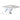 Scanstrut APT-F-150-01 white aluminium PowerTower radar mount, forward-leaning angled pillar with flat top plate