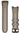 Garmin 010-13295-02 26 mm watch bands in coyote tan silicone with black buckle, strap pair