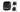 Garmin 010-11849-05 portable bag only replacement, black padded bag with Garmin tab, shown closed and open