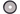Fusion 010-12878-30 6.5in XS classic grille in black, front view of perforated round cover with centre hole