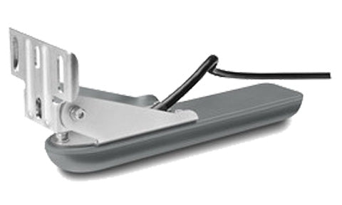 Garmin GT30-TM 010-01961-00 transom mount 12 pin transducer, grey body with stainless bracket and cable