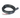 Cortex 010-13273-00 hub power cable, black coil with a round plug and red and black bare wires
