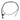 Garmin OnDeck 010-13009-02 temperature sensor, black lead with a sensor tip, mounting tab and bare wire end