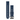 Garmin 010-13111-31 QuickFit 22 watch bands in captain blue silicone with black stainless steel buckle