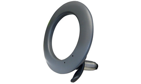 Raymarine A18081 Wheel Pilot Mk2 drive assembly, grey round drive ring with a motor pod and clutch lever