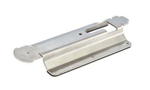 Raymarine A80479 RV-100 RealVision 3D step mount for transom transducer, flat steel bracket with a slot, angled