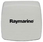 Raymarine TA106 mn100 and mn100-2 instrument cover, pale grey square cover with black Raymarine lettering