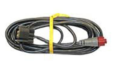 Lowrance Simrad 000-0120-37 Yamaha engine interface cable, coiled black lead with yellow tie and red Micro-C plug