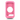 Garmin Edge 1000 010-12026-06 pink silicone case, front view with round screen opening and button cut-outs