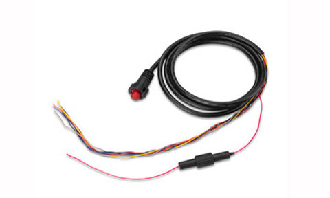 Garmin 010-12550-00 power and data cable for GPSMAP 722, 922, 1022, black lead with red plug and coloured wires