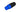 Raymarine A06031 SeaTalk ng backbone terminator, black cylindrical plug with a blue threaded end and pin holes
