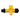 Garmin 010-12935-31 NMEA 2000 power isolator, yellow T-shaped body with black locking collars
