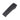 Icom MBB-3 belt clip, black plastic belt clip printed with the Icom logo, shown on a white ground