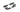 Lowrance 000-14191-001 set of four black corner clips for Hook2 7, 9 and 12 displays, arranged on white background