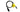 Raymarine A62363 Minnkota adaptor cable 1 m, black cable with a round plug, a small plug and a yellow warning label