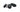 Lowrance GK-10 000-0113-02 bracket knobs: one black threaded knob and two round black pads, close-up