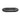 Scanstrut DS-LP-MULTI-BLK black anodised low profile cable seal, oval plate with slot and four screws, side view