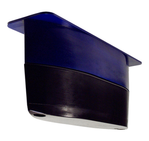 Airmar xSonic R509LH-W transducer, 000-13773-001, blue and black angled housing with a silver base edge