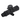 Navico 000-12259-001 micro-C network power isolator, black T-shaped moulded fitting with two knurled collars