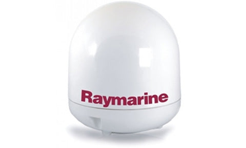 Raymarine E70152 45STV with auto skew for Latin America, white dome with maroon Raymarine lettering