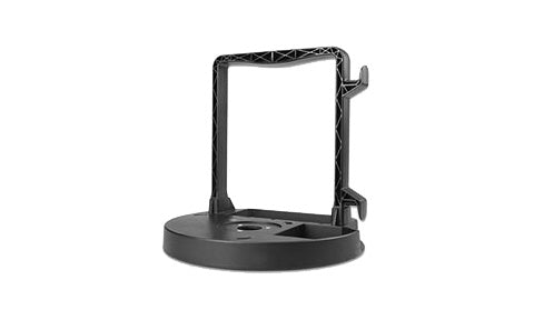 Garmin 010-11849-08 replacement base and handle, black plastic round base with open handle frame