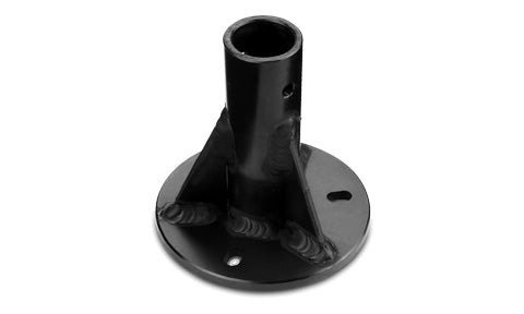 Garmin gWind Race 010-12117-07 mast bracket, black cylindrical socket on a round base with two screw holes