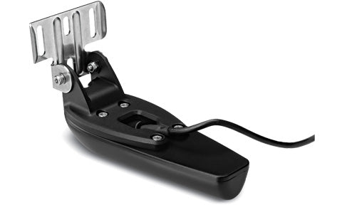 Garmin GT20-TM 010-01960-01 transom mount 8 pin transducer, black body with stainless bracket and cable
