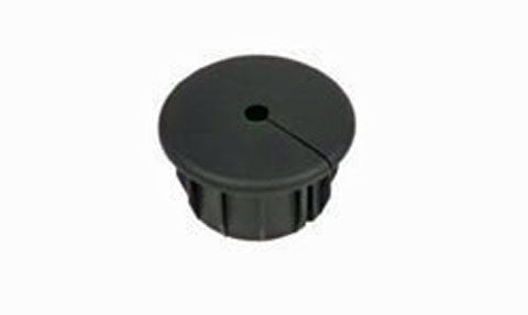 Garmin 010-10562-00 cable grommet for marine network cables, black round rubber grommet with a slit