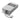 Icom AT-141 antenna tuner, grey weatherproof box with a black Icom label and two leads with plugs, front view