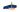 Garmin Airmar B275LHW 010-12183-20 transducer, bronze stem and cream base on a dark blue fairing block