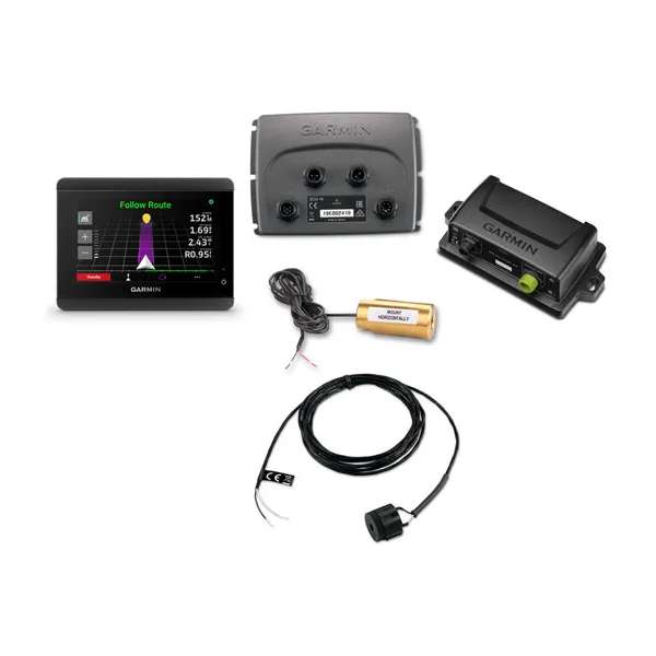 Garmin Reactor 40 010-02794-00 hydraulic autopilot with GHC 50 controller, ECU, CCU, valve and sensor
